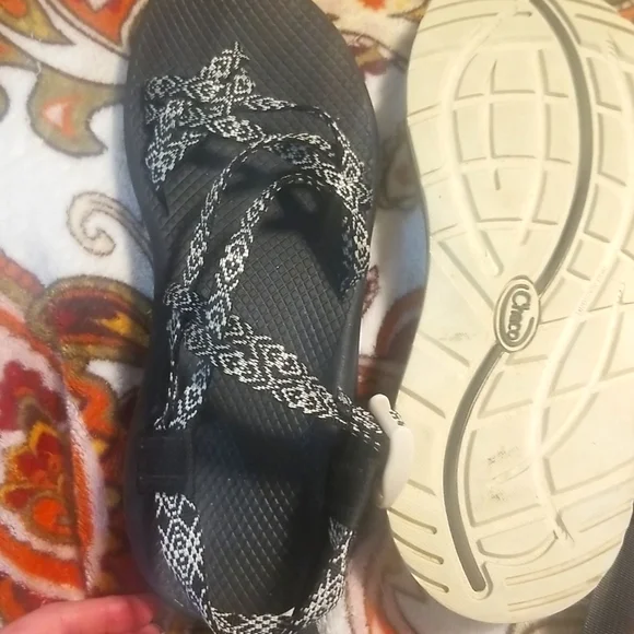 Chaco Z Cloud X2-Cream/Black-Size 10 - Picture 7 of 16